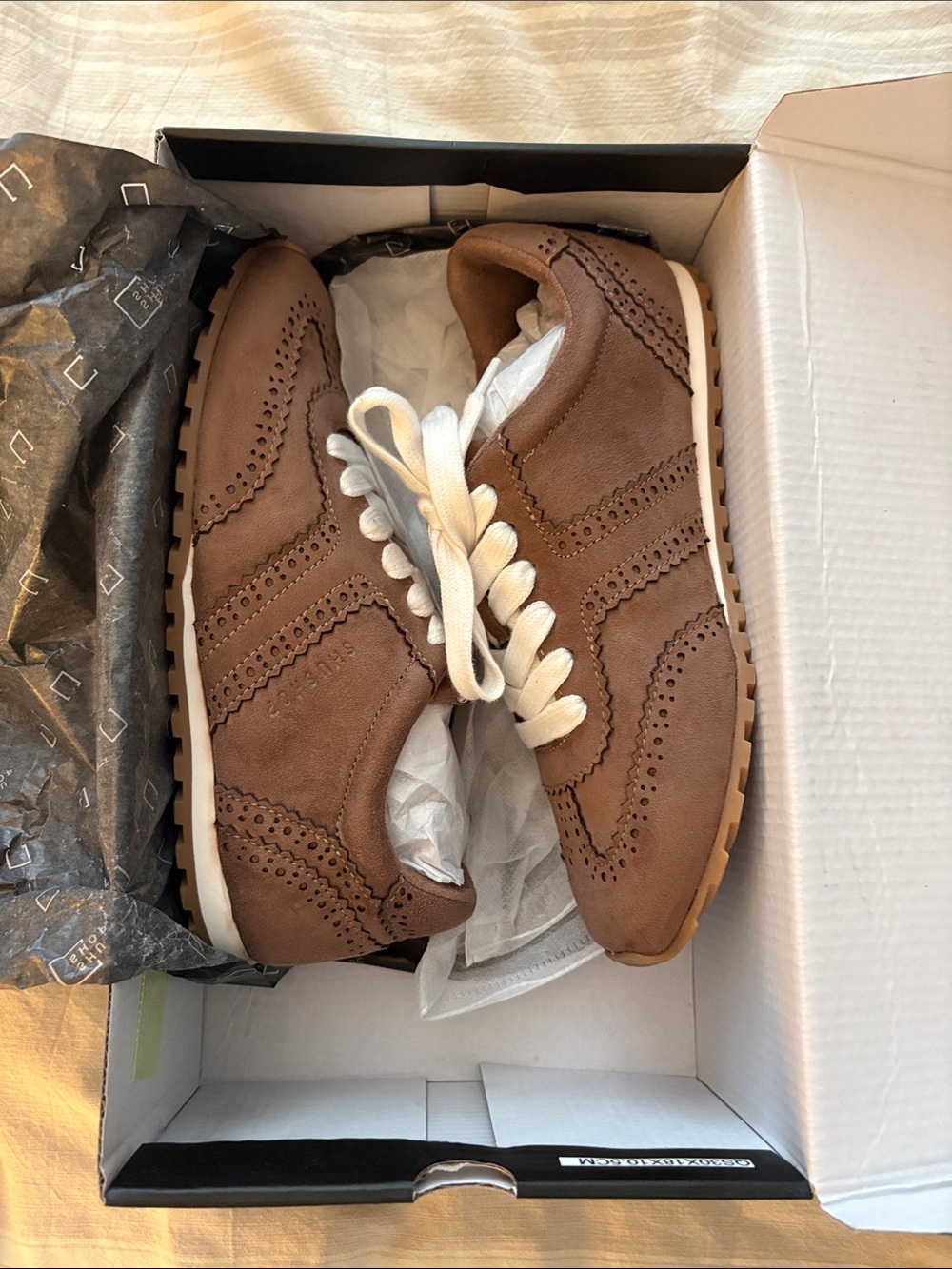 Women’s Brown suede sneakers